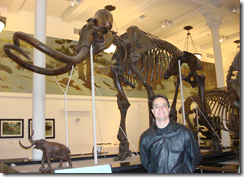 Ramon Durães em NewYork no museu de história natural